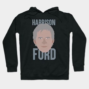 Harrison Ford Head Hoodie